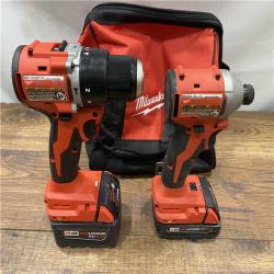 AS IS Milwaukee M18 Compact Brushless 2-Tool Combo Kit