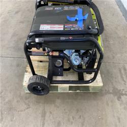 Houston Location - AS-IS Ryobi EasyStart Generator 6,500 Running Watts 8,125 Starting Watts Generator  AND Champion Dual Fuel 7,850 Starting Watts 6,250 Running Watts Generator