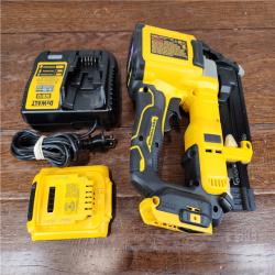 AS-IS DEWALT ATOMIC COMPACT 20V MAX Brushless Cordless 23 Ga. Pin Nailer Kit