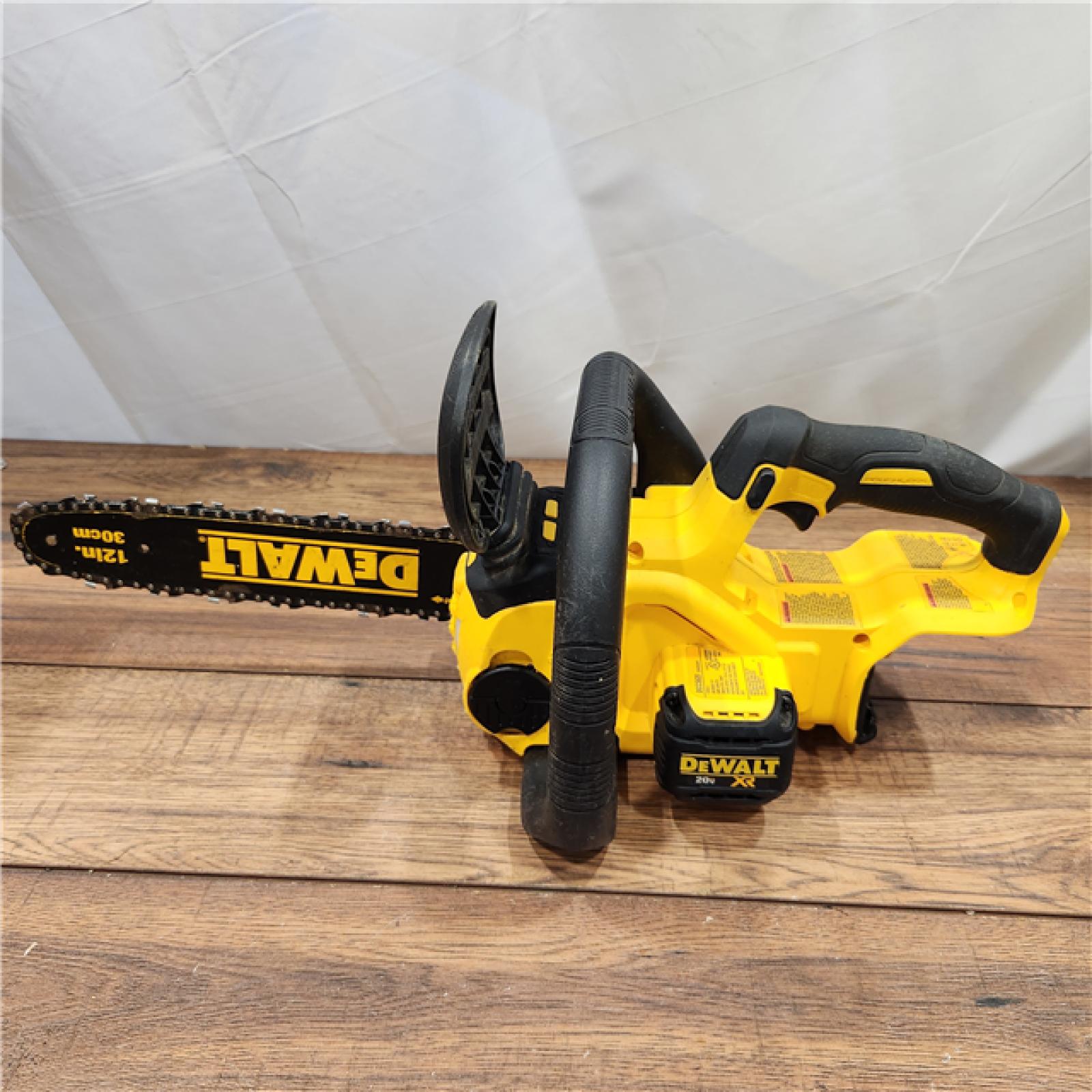 AS-IS 20V MAX 12in. Brushless Cordless Battery Powered Chainsaw (Tool Only)