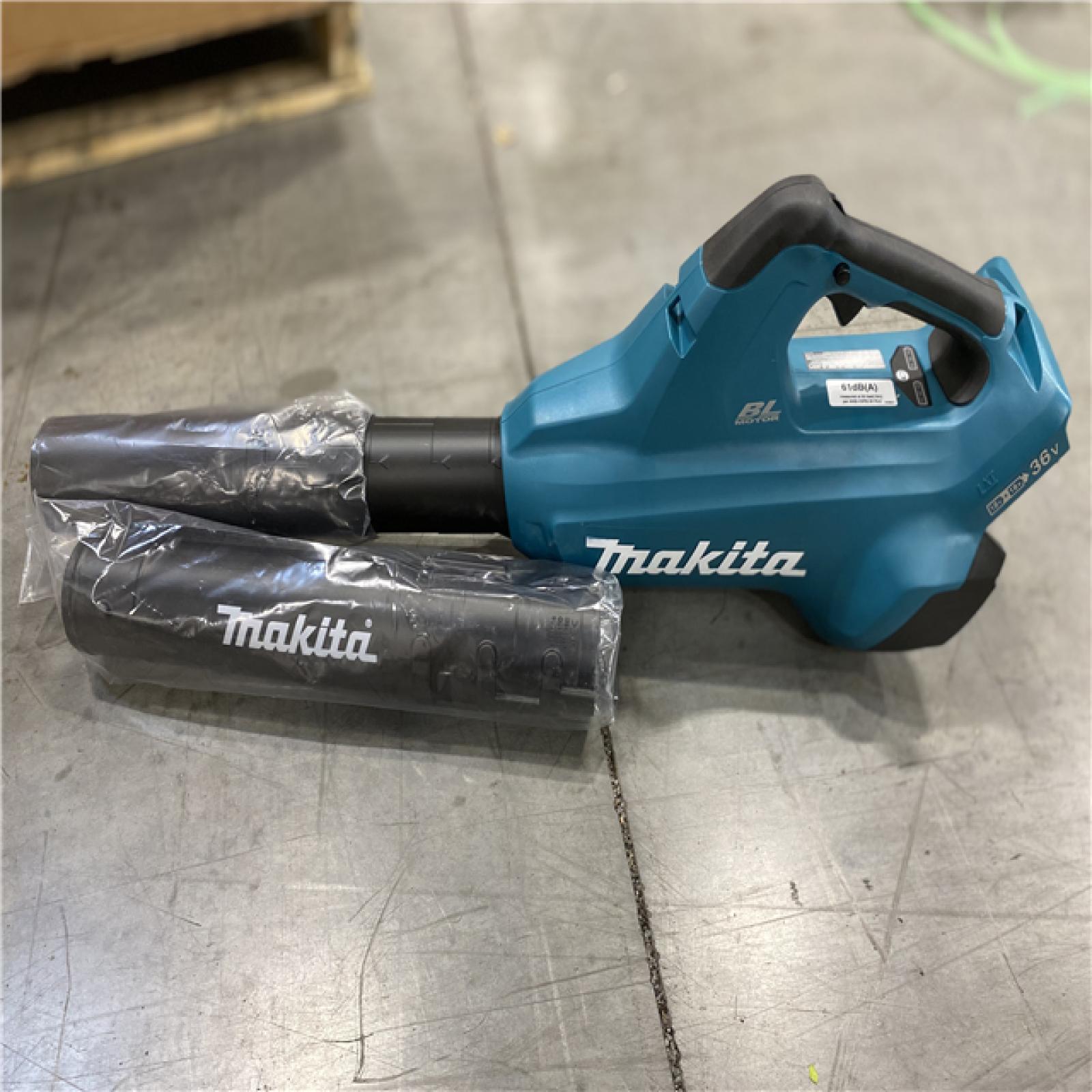 LIKE NEW! - Makita 120 MPH 473 CFM LXT 18V X2 (36V) Lithium-Ion Cordless Brushless Leaf Blower