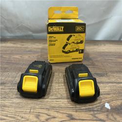 AS-IS DeWalt DCB230-2 20V Max 3.0Ah Compact Battery 2-Pack