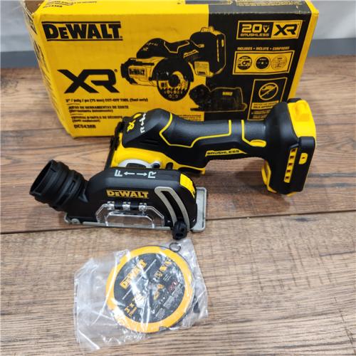 AS-IS DeWalt 20V MAX XR 3 in. Cordless Brushless Cut-Off Saw Tool Only