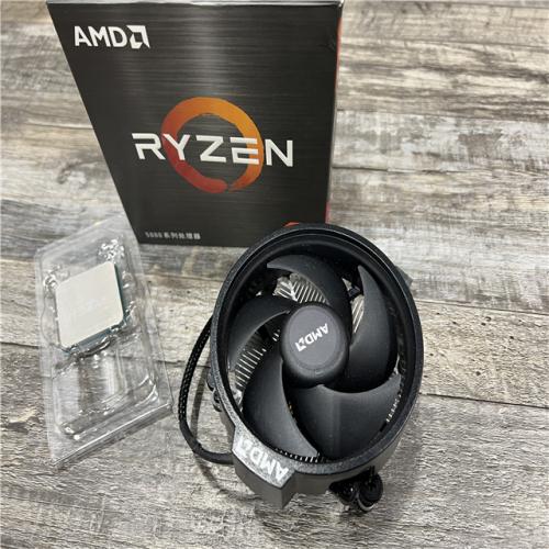 AS-IS AMD Ryzen 5 4500 3.6Ghz 6-Core AM4 Processor with Wraith Stealth Cooler