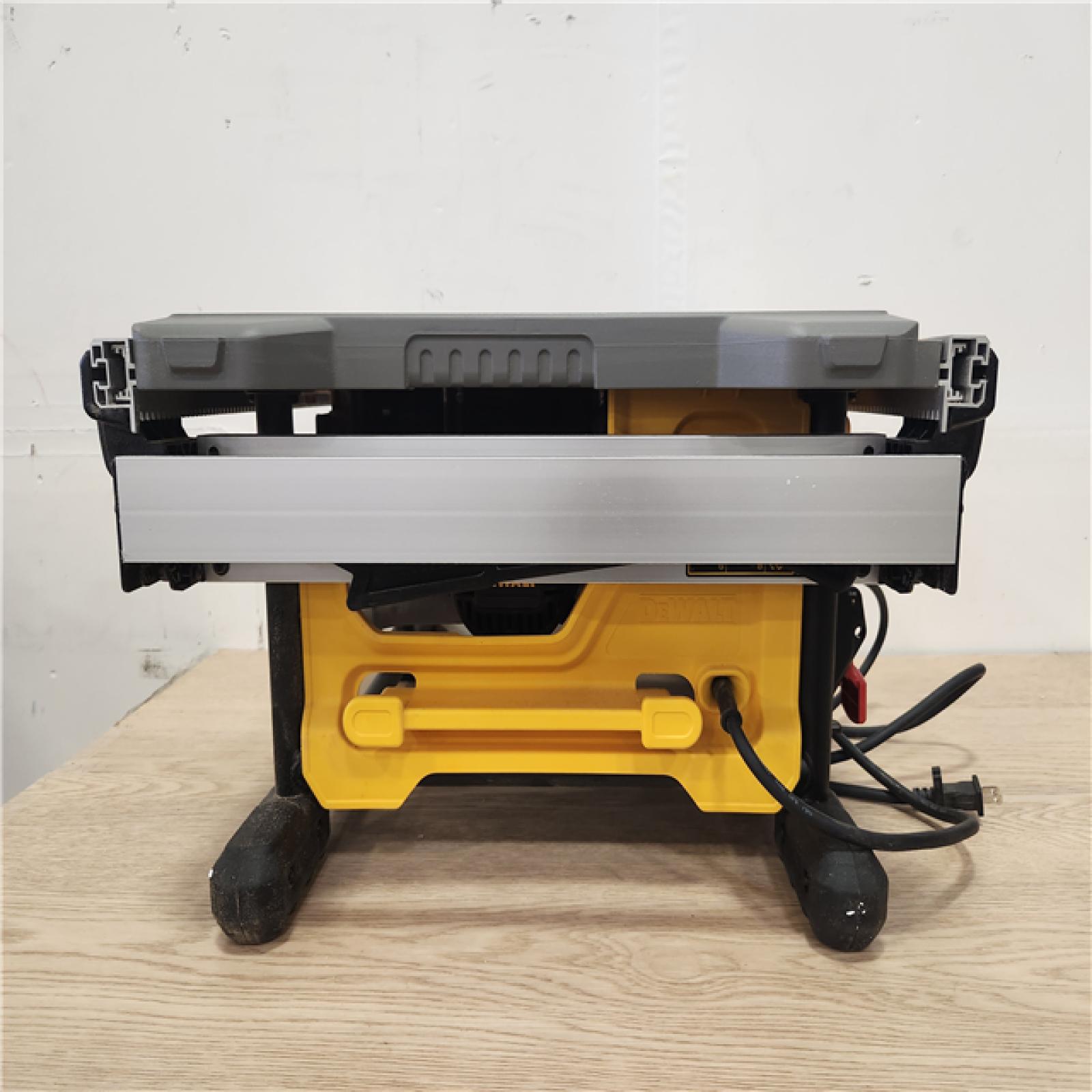 Phoenix Location DEWALT 15 Amp Corded 8-1/4 in. Compact Portable Jobsite Tablesaw (Stand Not Included) DWE7485