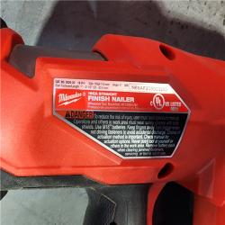 HOUSTON LOCATION - AS-IS Milwaukee Tool Cordless Finish Nail Gun 18 V 3020-20