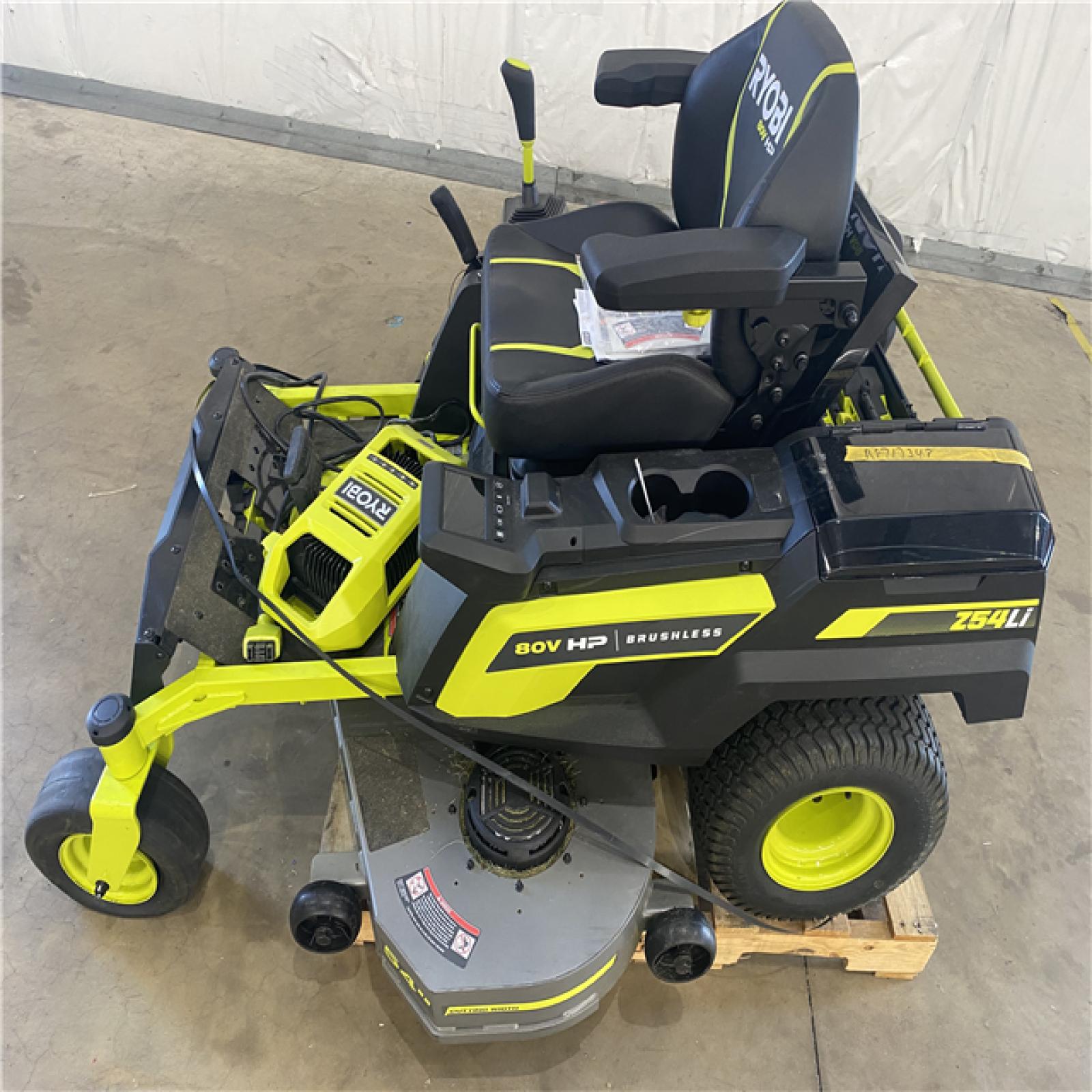 Houston Location AS-IS - Ryobi 80v HP Brushless Riding Mower