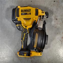 HOUSTON LOCATION - AS-IS DeWalt DCN45RNB 20V Max 15 Degree Cordless Coil Roofing Nailer (Tool Only)