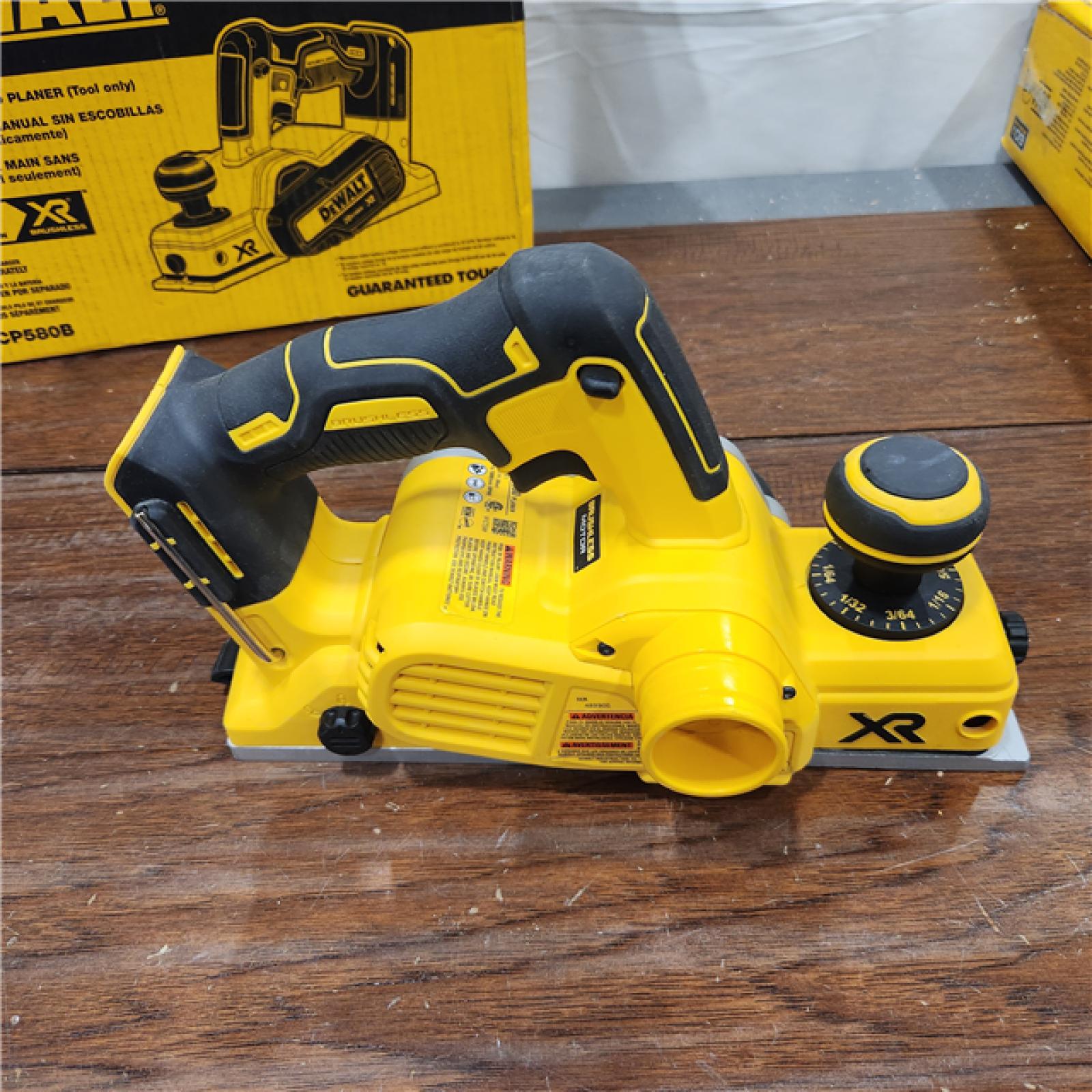 AS-IS DEWALT DCP580B 20V MAX Lithium Ion Brushless Planer