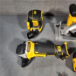 HOUSTON LOCATION - AS-IS Dewalt 20-Volt MAX ToughSystem Lithium-Ion 5-Tool Cordless Combo Kit