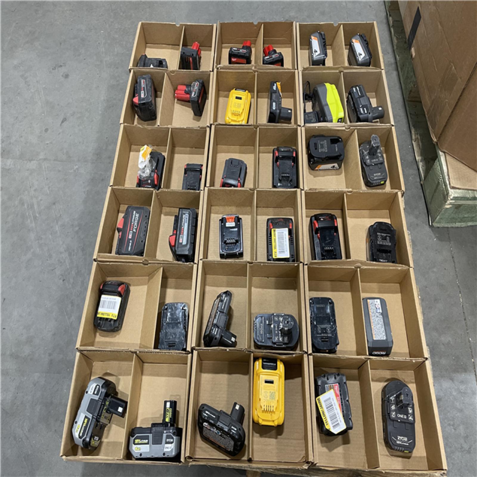 DALLAS LOCATION - AS-IS BATTERY PALLET