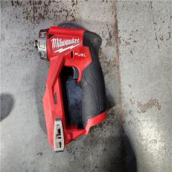 HOUSTON LOCATION - AS-IS Milwaukee M12 FUEL 12V Lithium-Ion Brushless Cordless 4-in-1 Installation 3/8 in. Drill Driver Kit with 4-Tool Heads