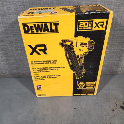 HOUSTON LOCATION - AS-IS DEWALT 20-Volt 21Â° Cordless Framing Nailer (Tool-Only)