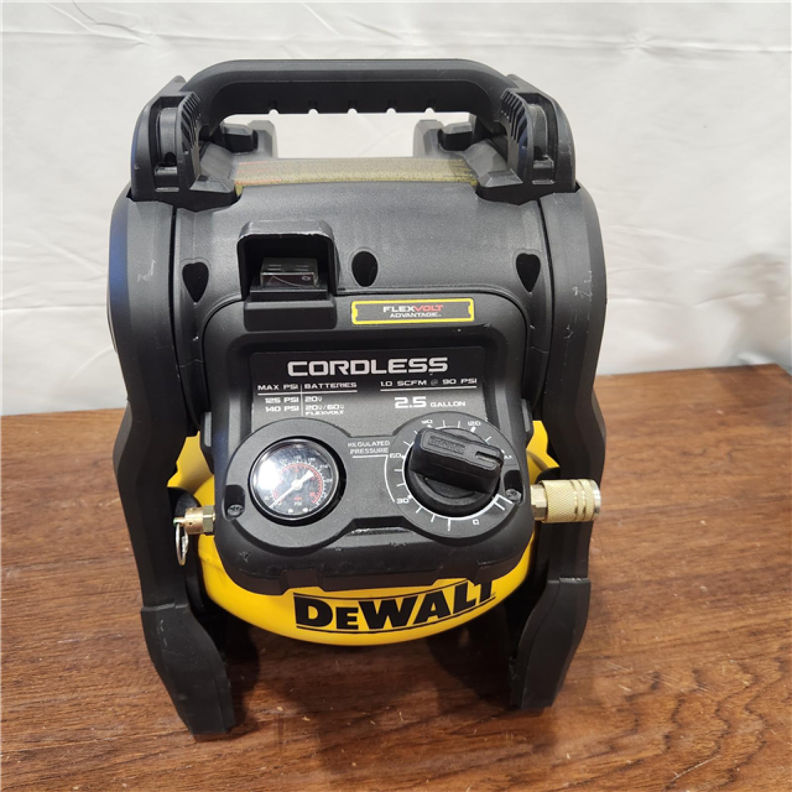 AS-IS DEWALT 6 Gal. 165 PSI Electric Pancake Air Compressor