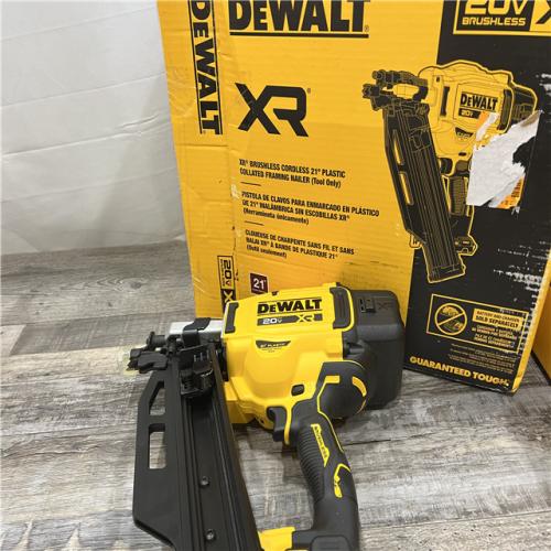 AS-IS DEWALT 20-Volt 21Â° Cordless Framing Nailer (Tool-Only)