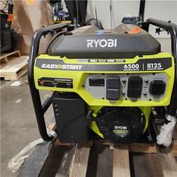 Dallas Location - As-Is RYOBI 6,500-Watt Gasoline Powered Portable Generator