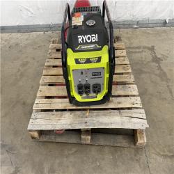 Houston Location - AS-IS Ryobi Gas Powered Generator 3,400 Running Watts 4,000 Starting Watts