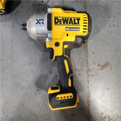 HOUSTON LOCATION - AS-IS DEWALT 20V MAX* XR 1/2  High Torque Impact Wrench with Hog Ring Anvil