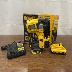 AS-IS DEWALT ATOMIC 20V MAX Lithium Ion Cordless 23 Gauge Pin Nailer Kit with 3.0Ah Battery and Charger