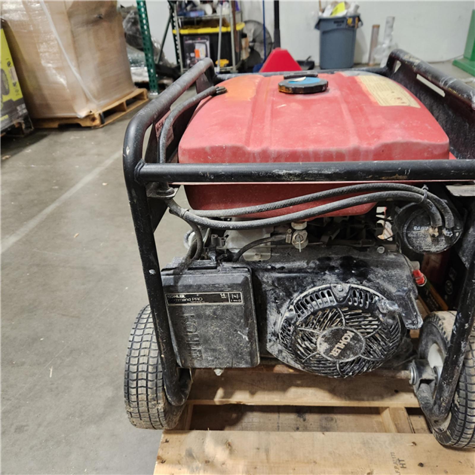 Dallas Location - As-Is Mi T M ChoreMaster 6500 Watt Gasoline Generator