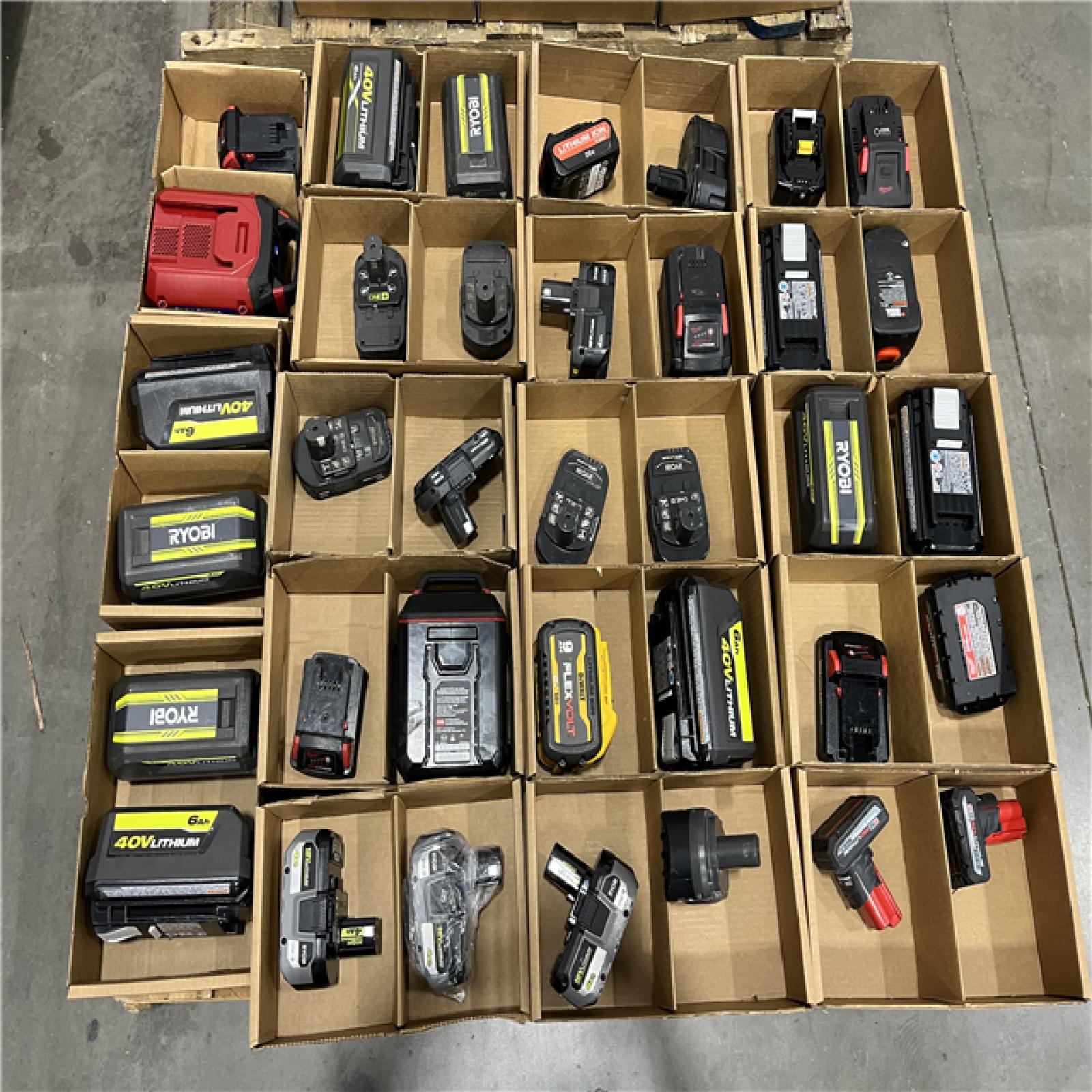 DALLAS LOCATION - AS-IS BATTERY PALLET