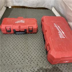 Houston location AS-IS Milwaukee 2677-23 M18 ForceLogic 6T Knockout Tool 1/2 in. - 4 in Kit