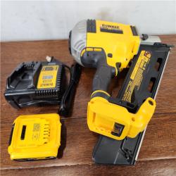 AS-IS DeWalt 20V MAX Cordless Brushless 2-Speed 30° Paper Collated Framing Nailer Kit