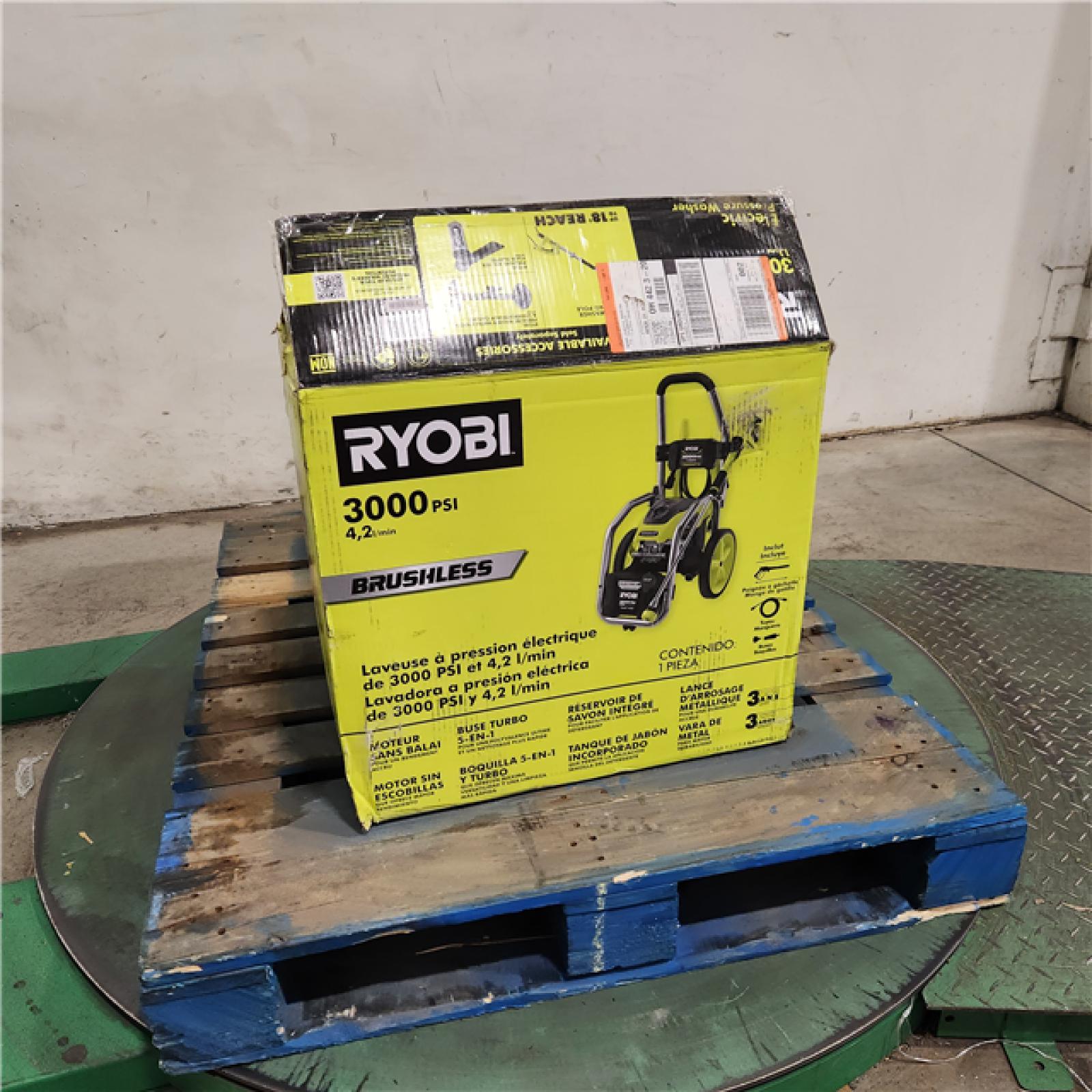 DALLAS LOCATION - AS-IS RYOBI ELECTRIC POWER WASHER (LOT OF 2 )