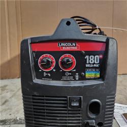 HOUSTON LOCATION - AS-IS Weld-Pak 180 Amp MIG Flux-Core Wire Feed Welder, 230V, Aluminum Welder with Spool Gun Sold Separately