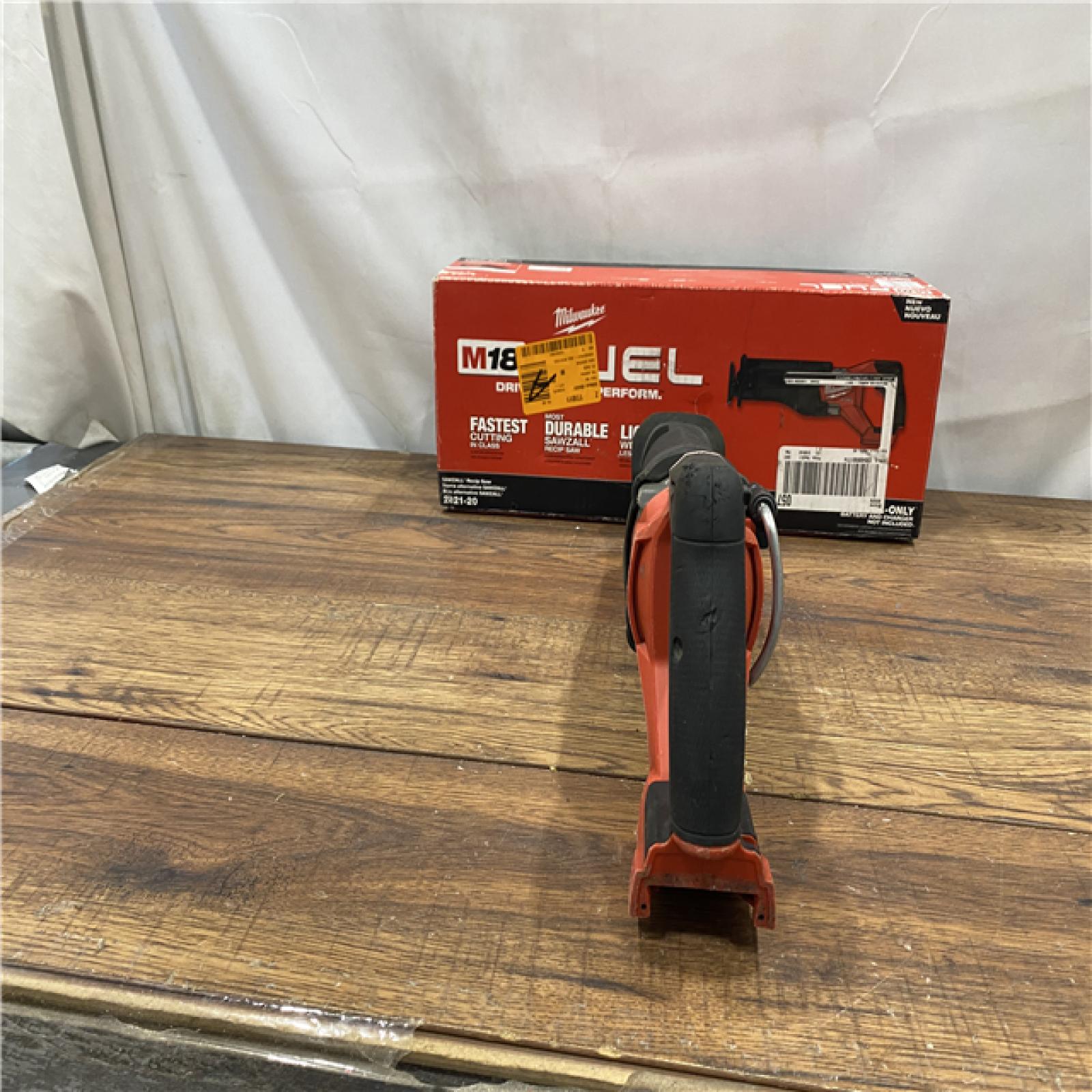 AS IS Milwaukee M18 Fuel Sawzall Brushless Cordless Reciprocating Saw - No Charger, No Battery, Bare Tool Only