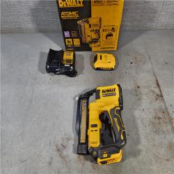 HOUSTON LOCATION - AS-IS DEWALT ATOMIC 20V MAX Lithium Ion Cordless 23 Gauge Pin Nailer Kit with 3.0Ah Battery and Charger (NO TOOL BAG)