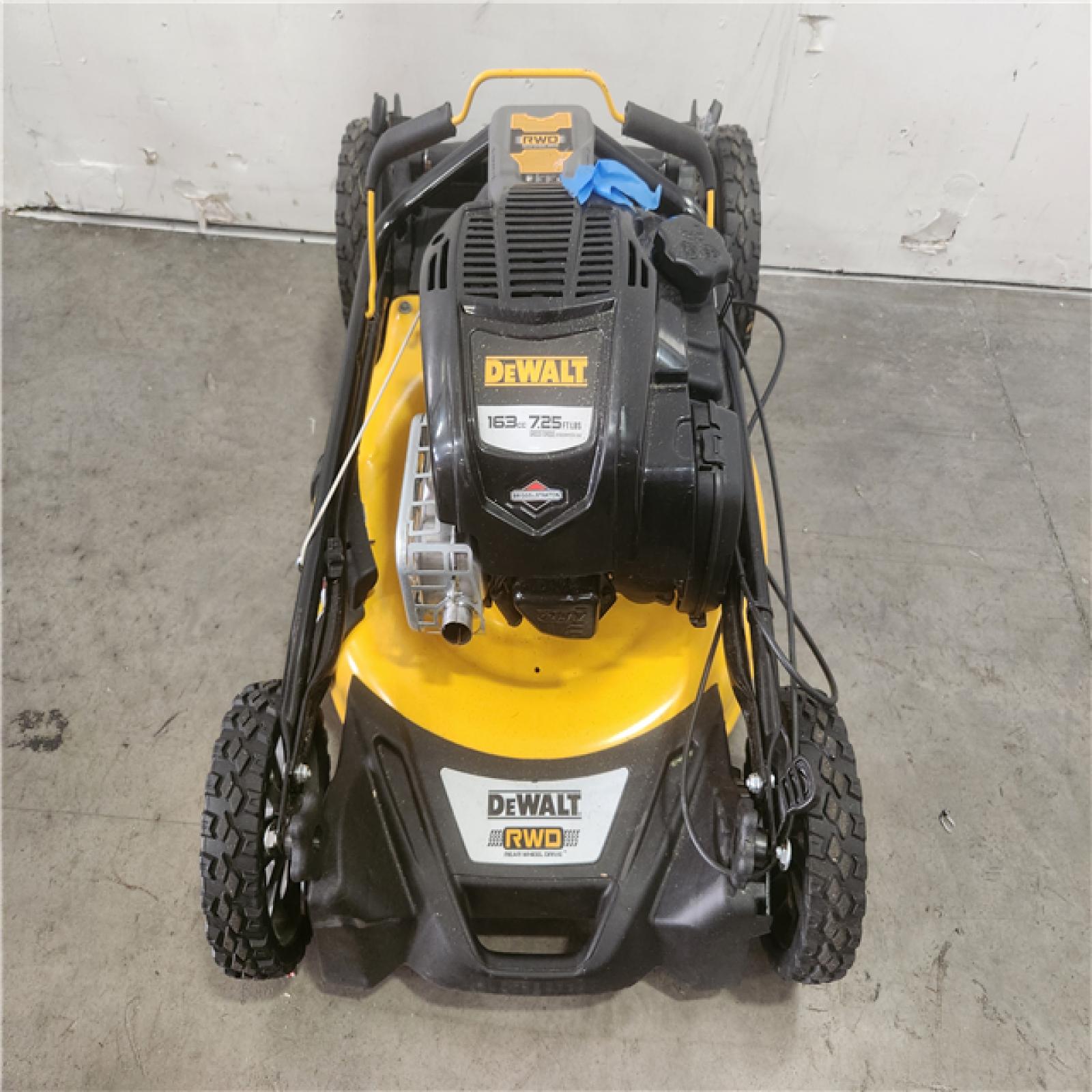 Phoenix Location DEWALT 21 in. 163cc Briggs and Stratton 725Exi Engine Rear Wheel Drive 3-in-1 Gas Self Propelled Walk Behind Lawn Mower