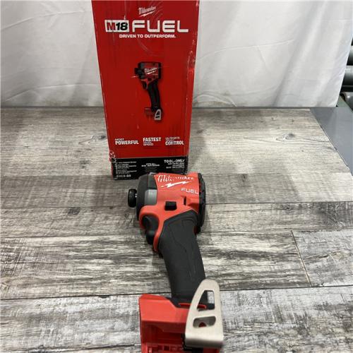 AS-IS Milwaukee 2953-20 18V Lithium-Ion Brushless Cordless 1/4   Hex Impact Driver Bare Tool  Red