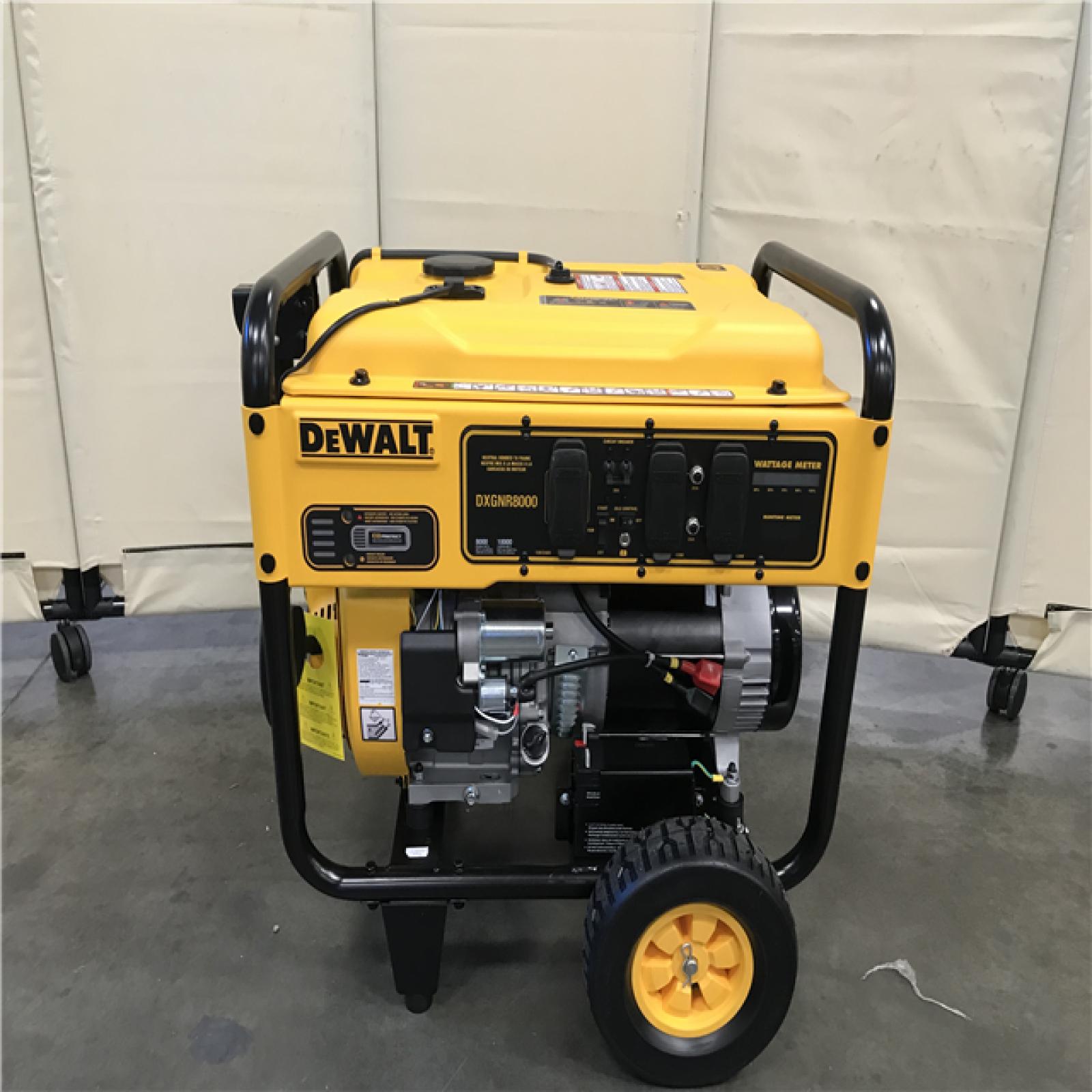 California AS IS DEWALT 8 000 Watt Gasoline Powered Electric