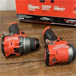 AS-IS Milwaukee 3497-22 12V Brushless Hammer Drill and Impact Driver Combo Kit