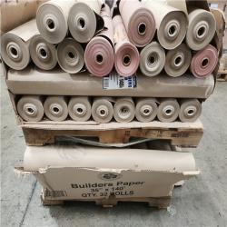 Phoenix Location Pratt Retail Specialties 3 ft. x 166 ft. Red & Blue Builder's Paper (64 Rolls)