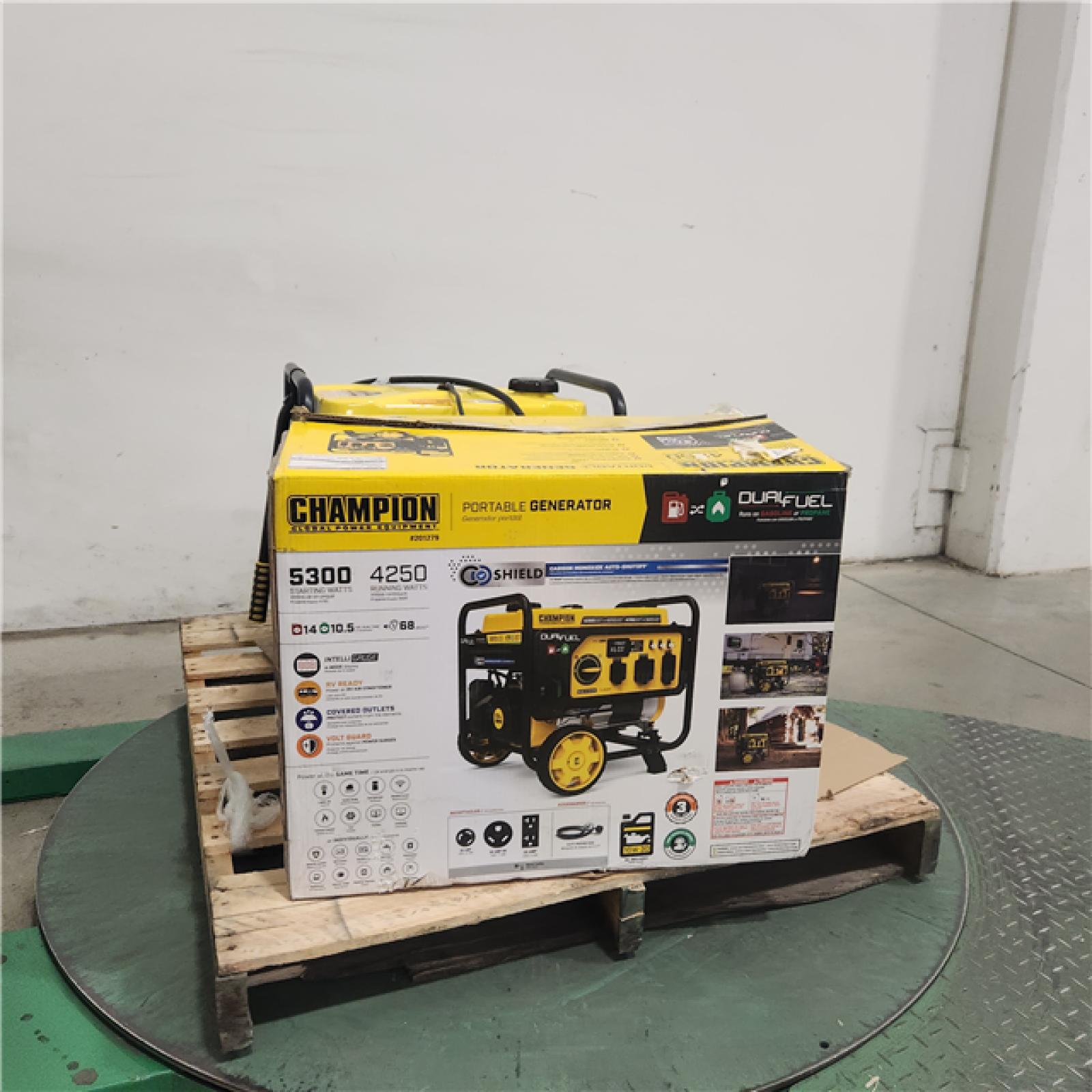 Dallas Location - As-Is Champion Power Equipment 5300/4250-Watt Fuel Portable Generator(Lot Of 2)