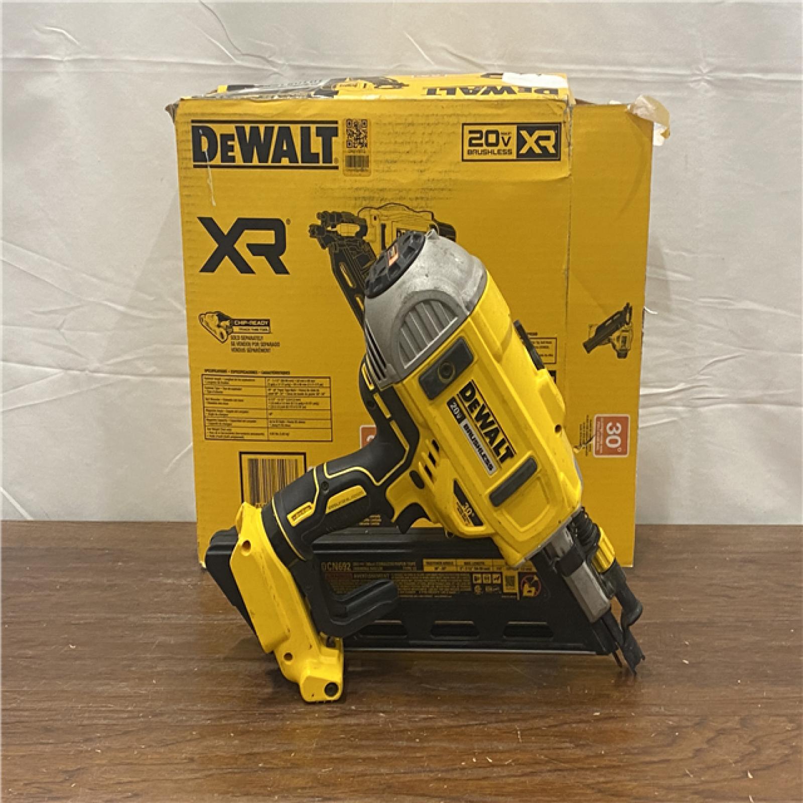 AS-IS DEWALT 20-Volt 30Â° Cordless Framing Nailer (Tool-Only)