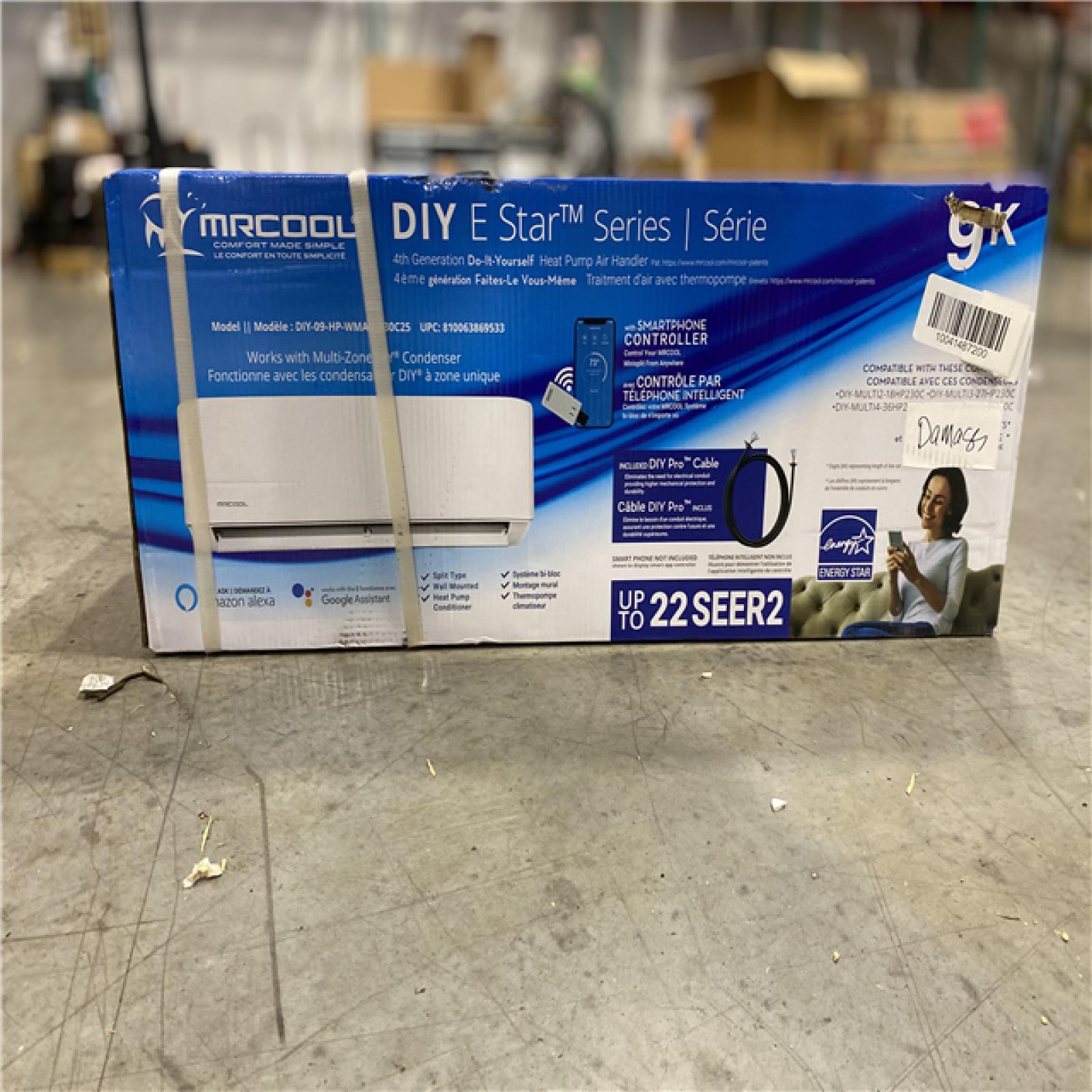 DALLAS LOCATION - MRCOOL 9000 BTU  DIY  E STAR SERIES