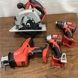 AS-IS M18 18V Lithium-Ion Cordless Combo Kit (5-Tool) with (1) 3.0Ah and (1) 1.5Ah Battery, (1) Charger, (1) Tool Bag