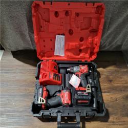 CALIFORNIA NEW MILWAUKEE M18 FUEL 2-TOOL COMBO KIT (2 BATTERIES AND CHARGER INCLUDED)