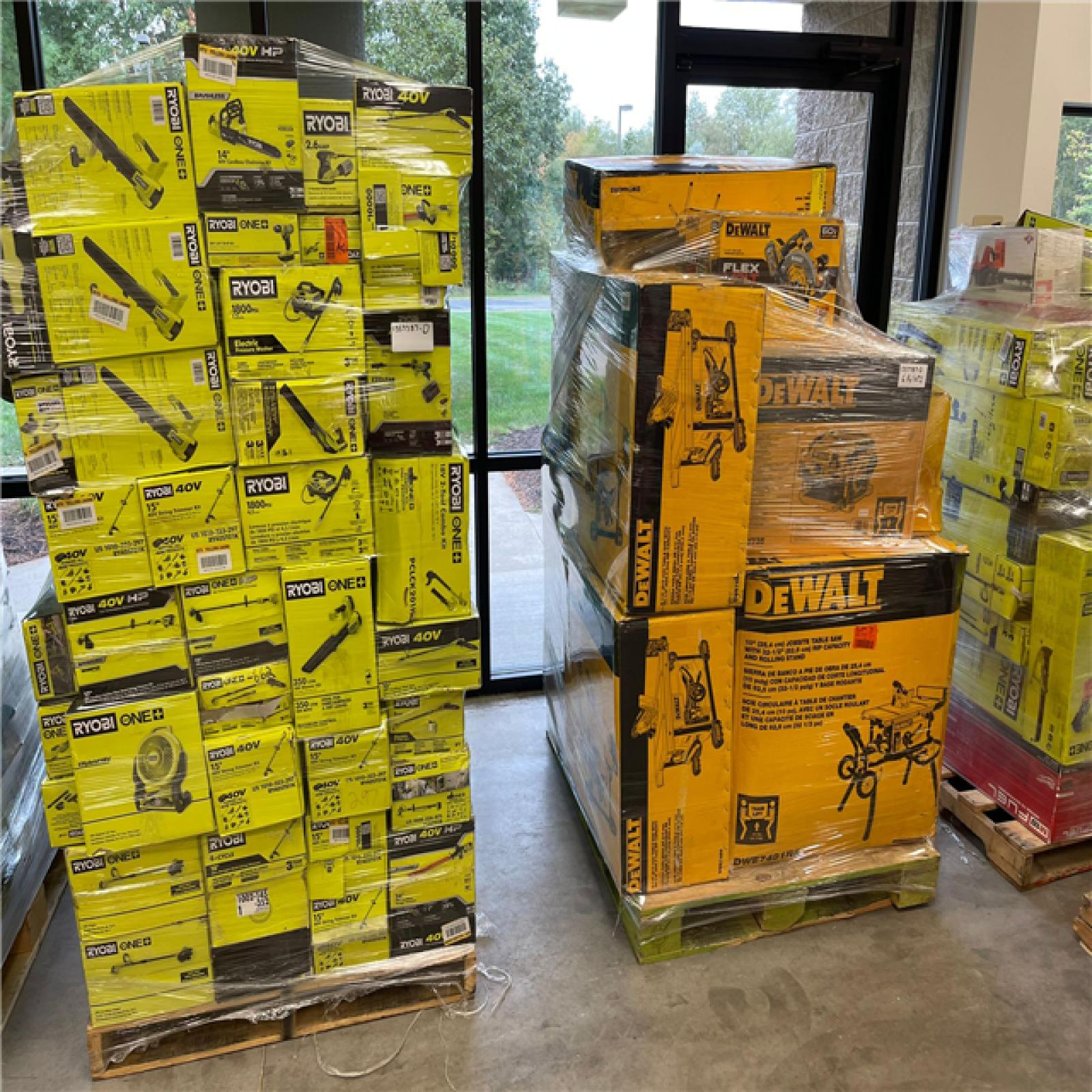 Pittston Location As-Is Power Tools Partial Truckload (6 pallets) 1357787-D