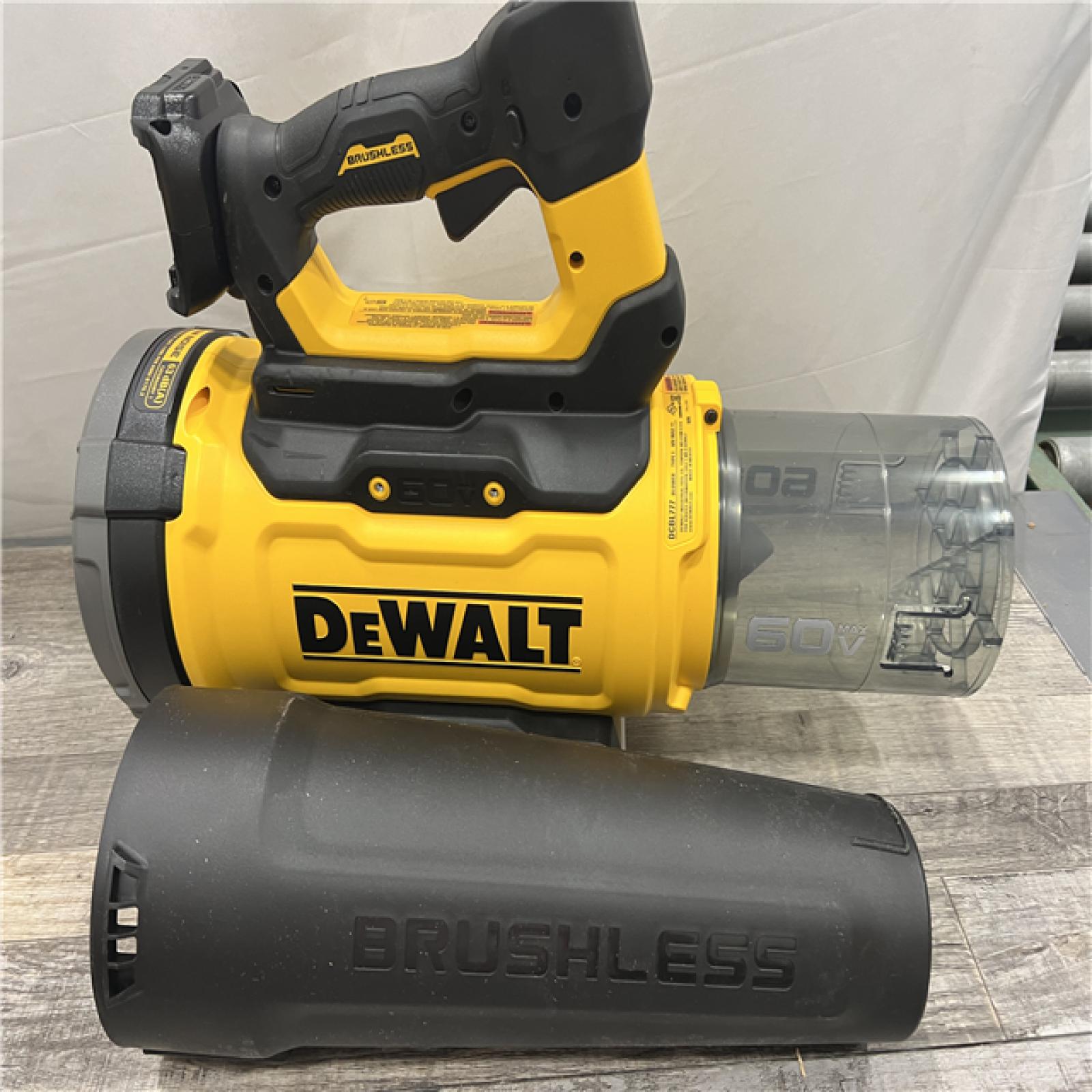 AS-IS DEWALT FLEXVOLT 60V MAX 160 MPH 760 CFM Brushless Cordless  and Charger