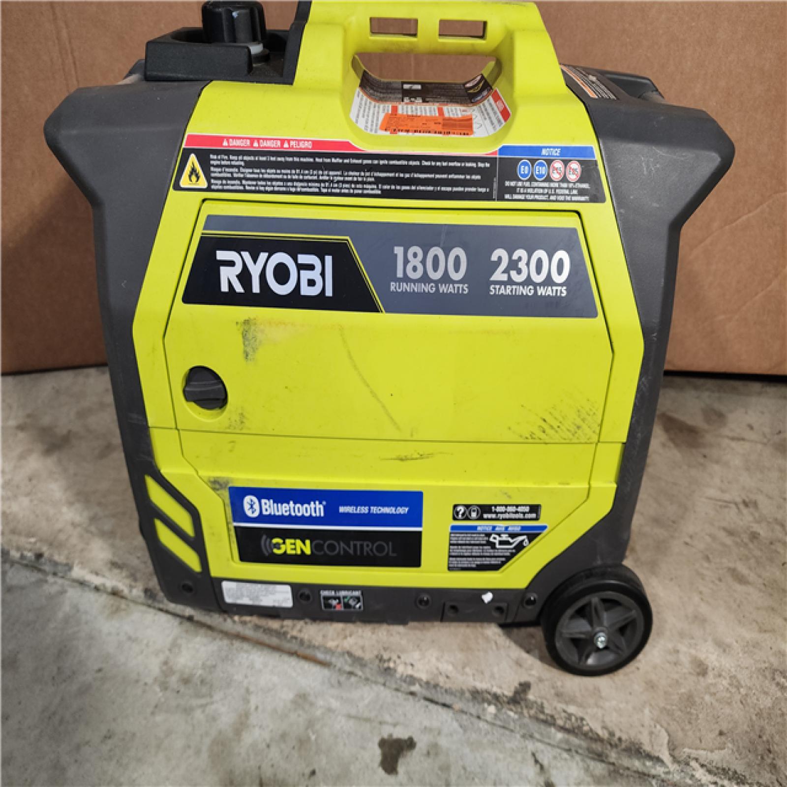 HOUSTON LOCATION - AS-IS Bluetooth 2,300 Starting Watt Super Quiet Gasoline Powered Digital Inverter Generator