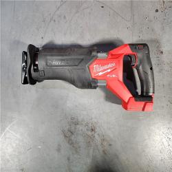 HOUSTON LOCATION - AS-IS Milwaukee M18 18V Fuel Sawzall 1-1/4  Reciprocating Saw Cordless Lithium-Ion Brushless 2821-20