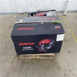 Houston Location - AS-IS (2Qty) Honda Hrn Lawn Mower