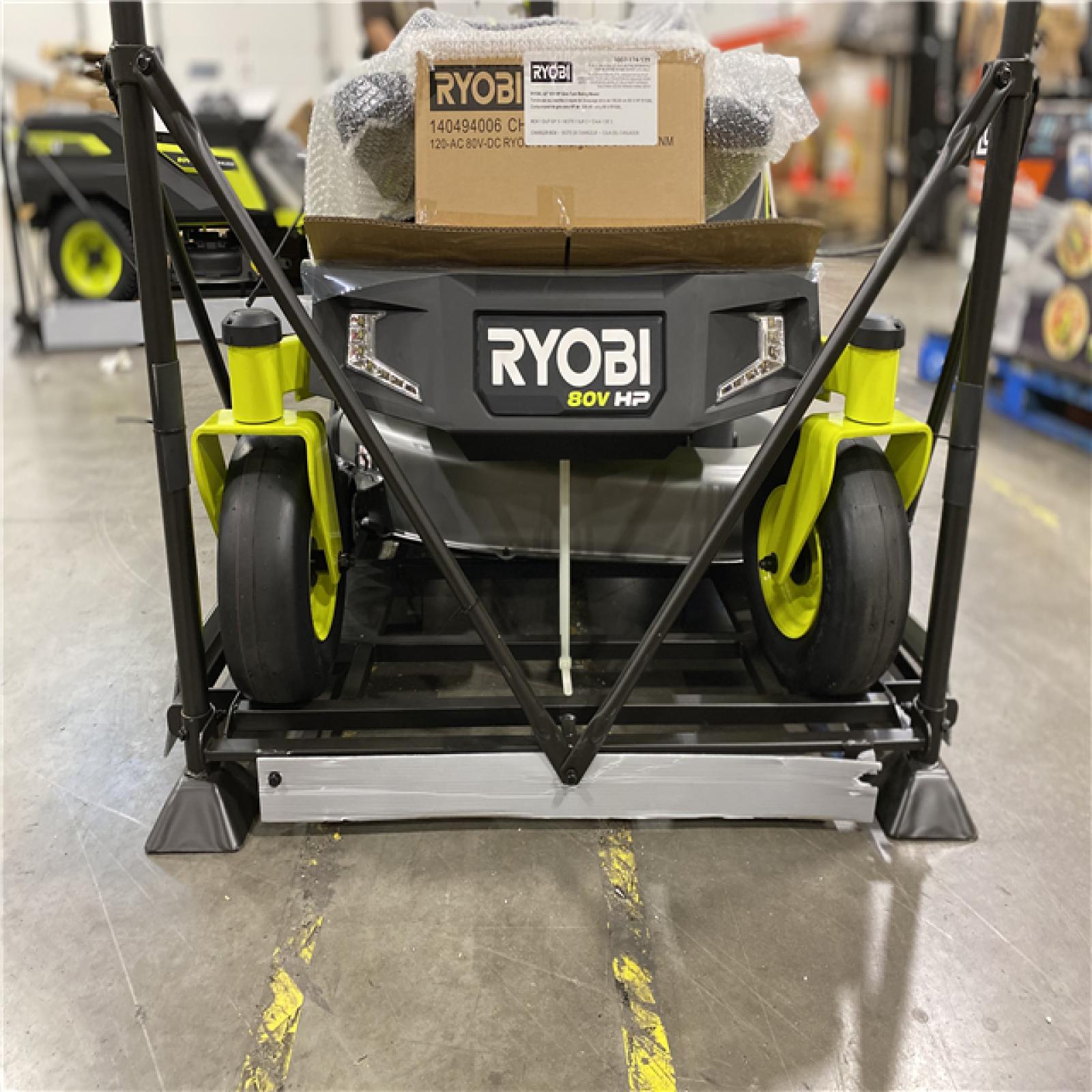 DALLAS LOCATION -  RYOBI 80V HP Brushless 42 in. Battery Electric Cordless Zero Turn Riding Mower