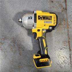 HOUSTON LOCATION - AS-IS DEWALT 20V MAX* XR 1/2  High Torque Impact Wrench with Hog Ring Anvil