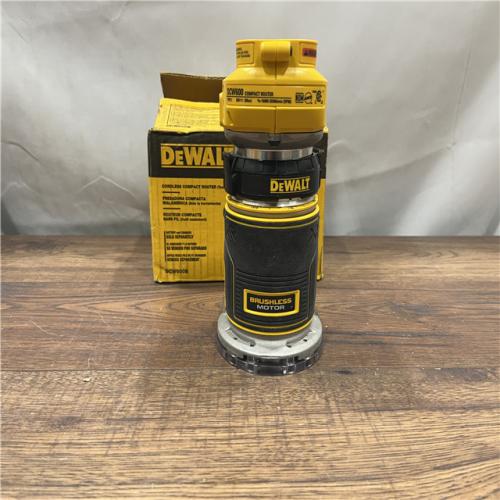 AS-IS Dewalt 20V MAX XR Brushless Cordless Compact Router (Tool Only)