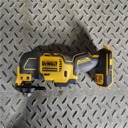 HOUSTON LOCATION - AS-IS (APPEARS LIKE NEW) DEWALT 20-Volt MAX Lithium-Ion Cordless Brushless Oscillating Tool Kit